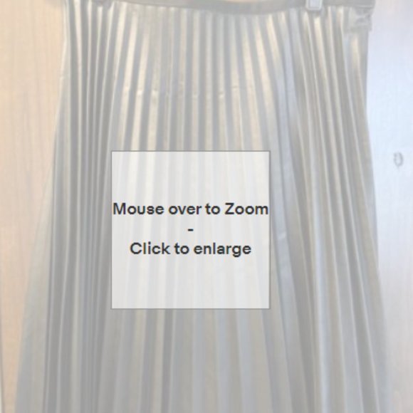 Matty M Faux Leather Accordion Pleat Skirt - Picture 2 of 2